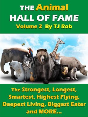 cover image of The Animal Hall of Fame--Volume 2